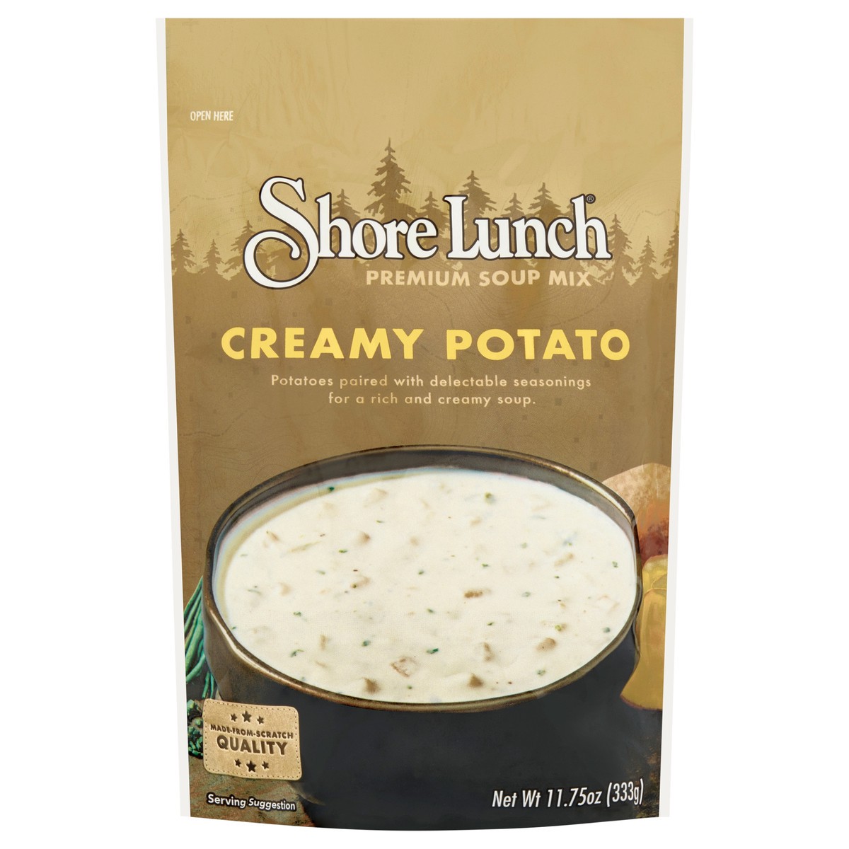 slide 1 of 8, Shore Lunch Shorelunch Mix Soup Creamy Potato, 11.75 oz