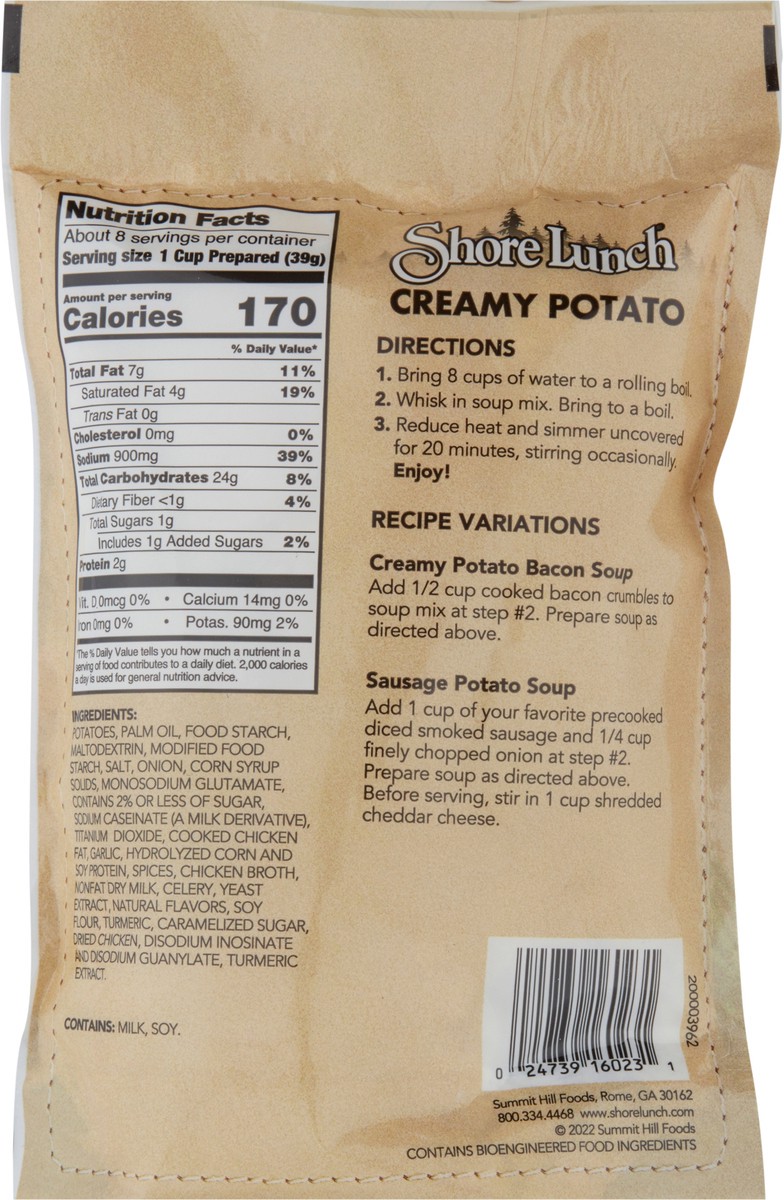 slide 6 of 8, Shore Lunch Shorelunch Mix Soup Creamy Potato, 11.75 oz