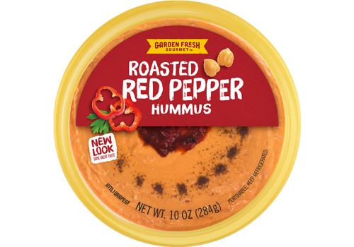 slide 1 of 1, Garden Fresh Roasted Hummus, 10 oz