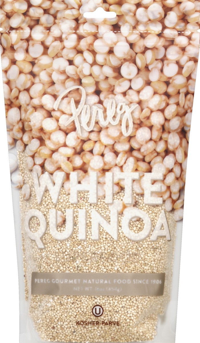 slide 2 of 2, Pereg White Quinoa 16 oz Stand Pack, 16 oz