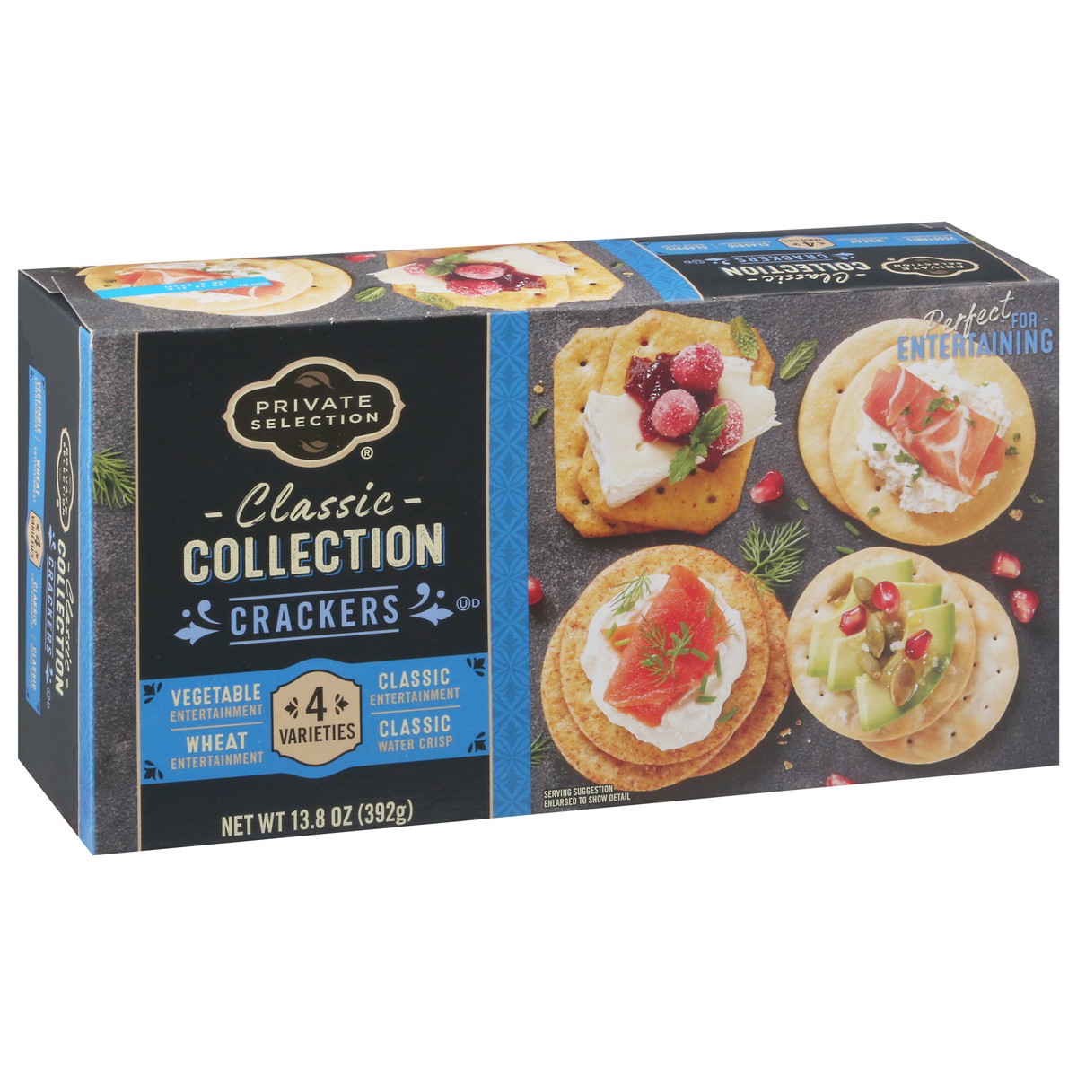 slide 3 of 12, Private Selection Classic Cracker Collection Variety Pack, 13.8 oz