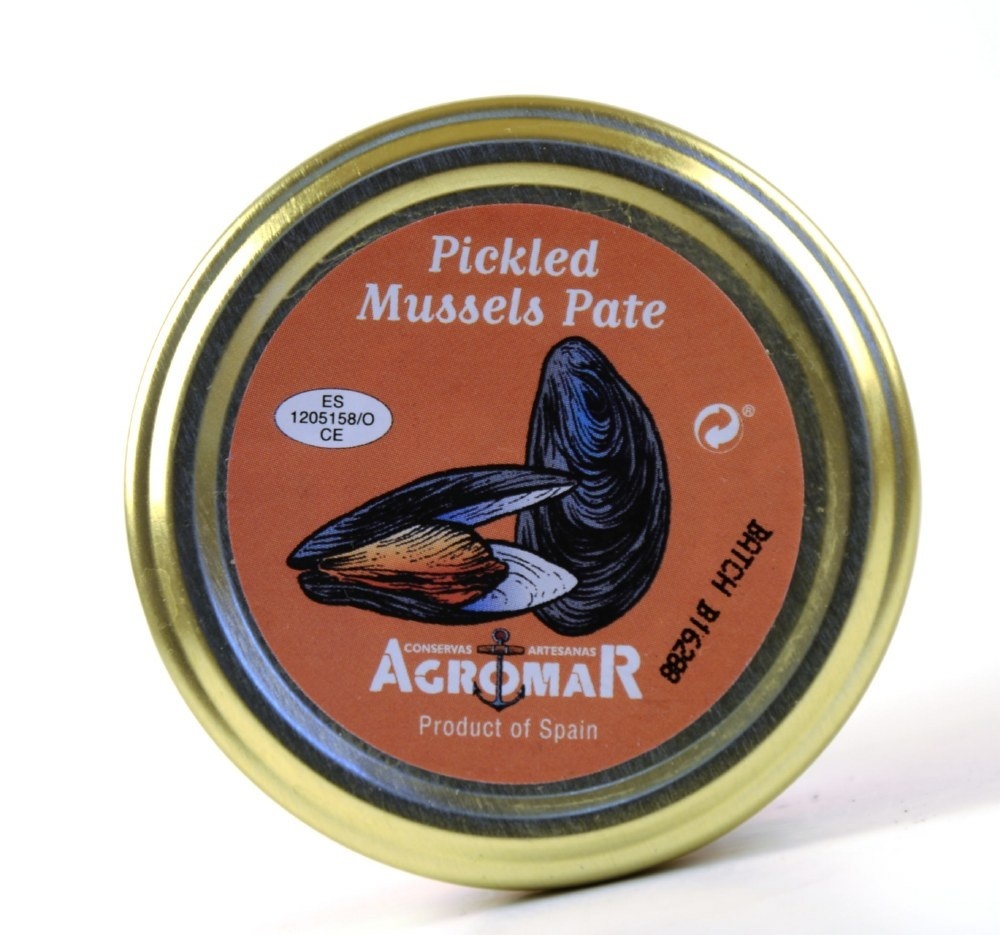 slide 1 of 1, Agromar Mussel Pate, 3.5 oz