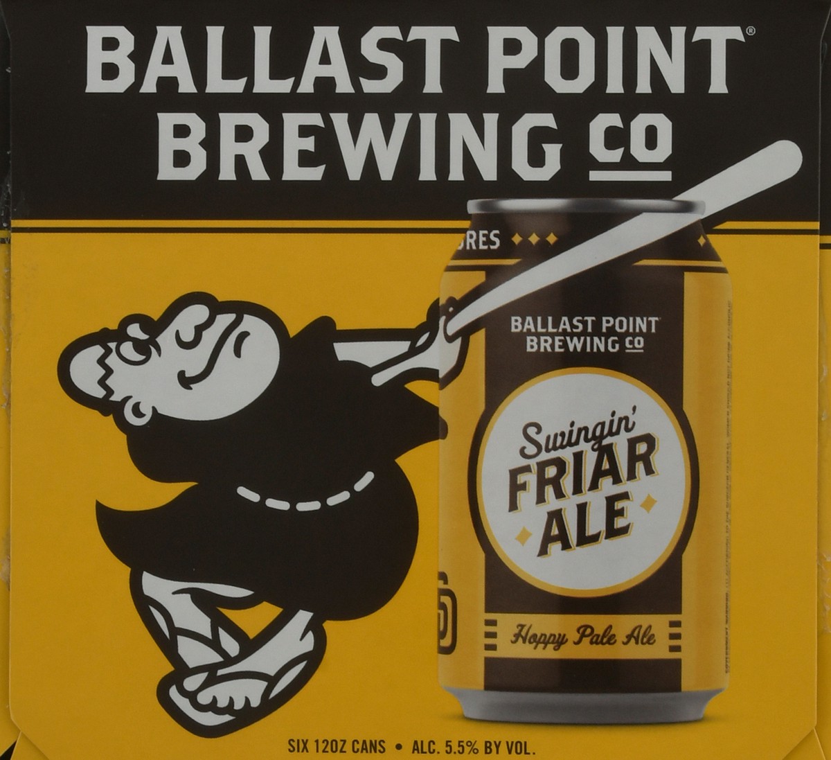 slide 6 of 11, Ballast Point Swingin' Friar Ale Beer 6 ea, 6 ct