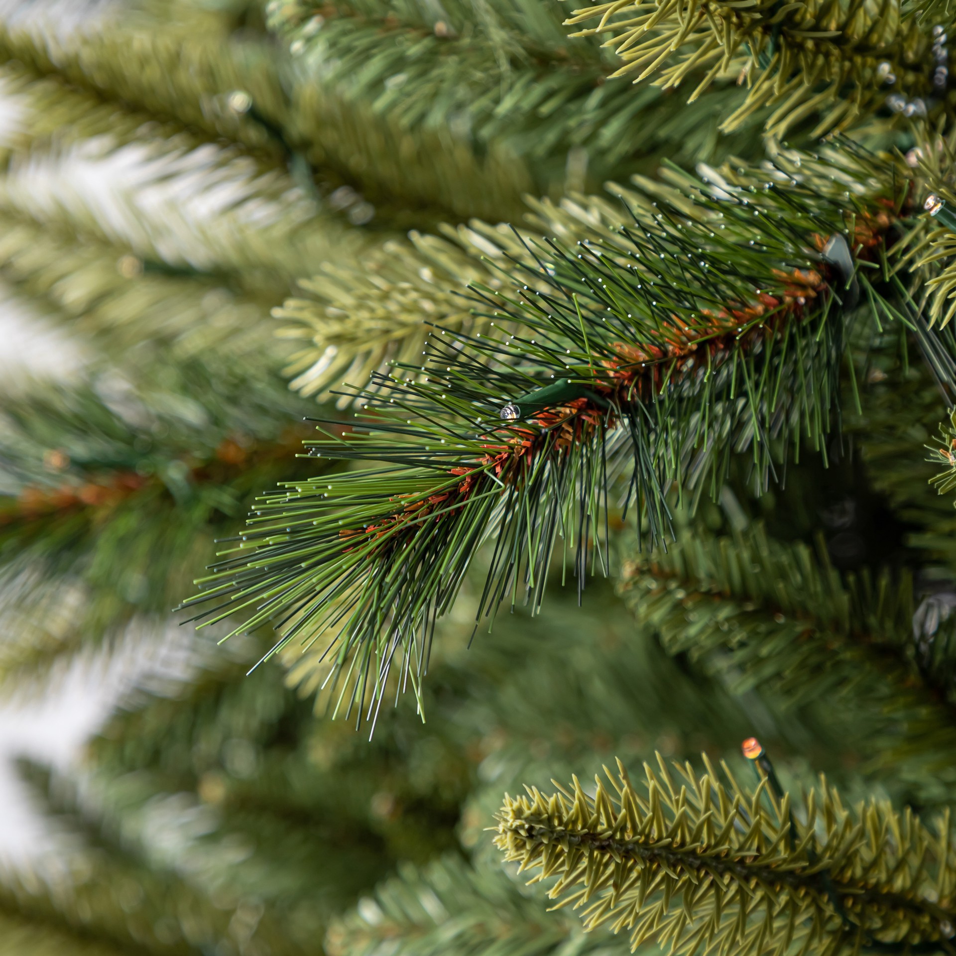 slide 11 of 11, 7.5ft. Pre-Lit Glendale Spruce Artificial Christmas Tree, Lumadazzle Color Changing Led Lights By Ashland, 7.5 ft