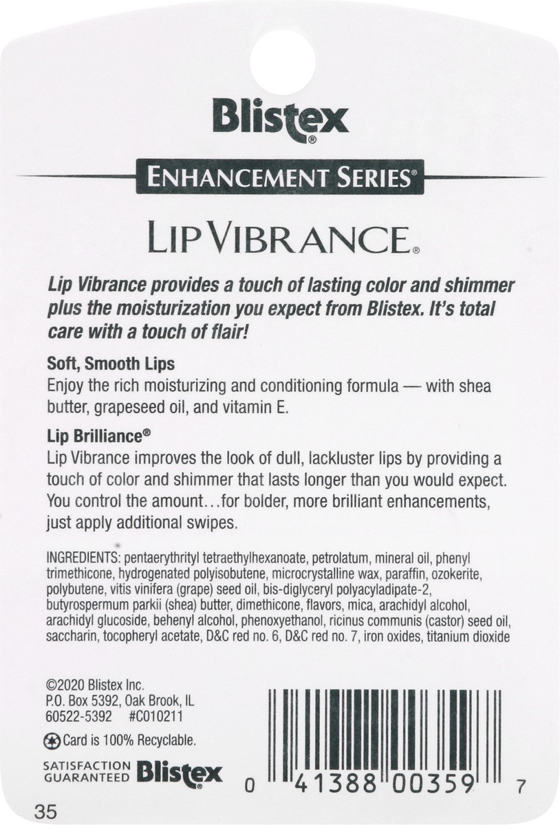 slide 4 of 9, Blistex Lip Vibrance, 0.13 oz