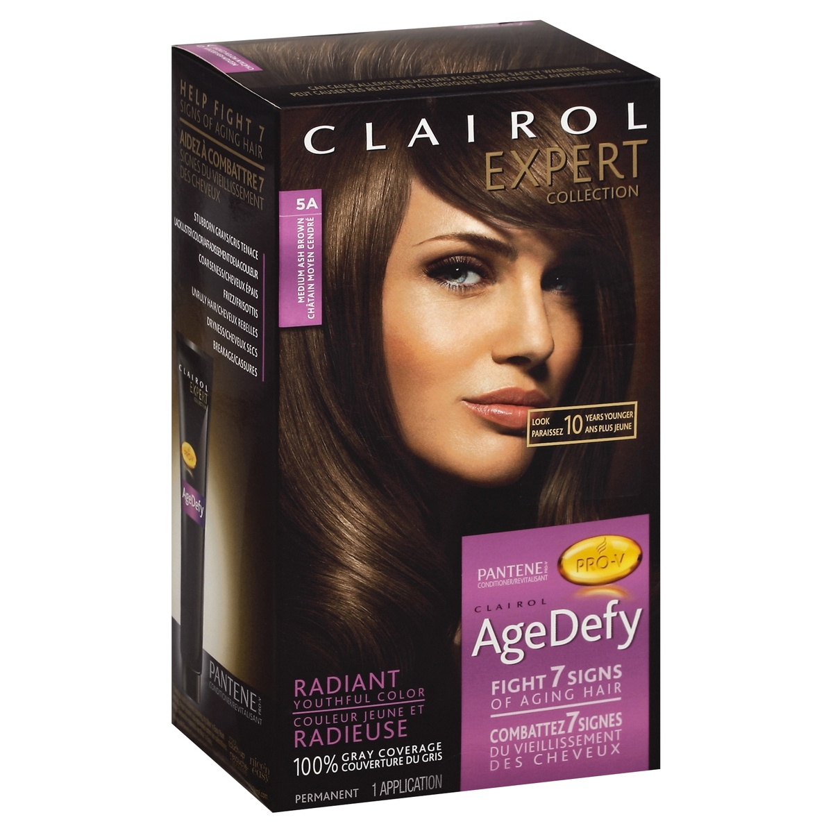 slide 1 of 1, Age Defy Permanent Hair Color, 1 ct