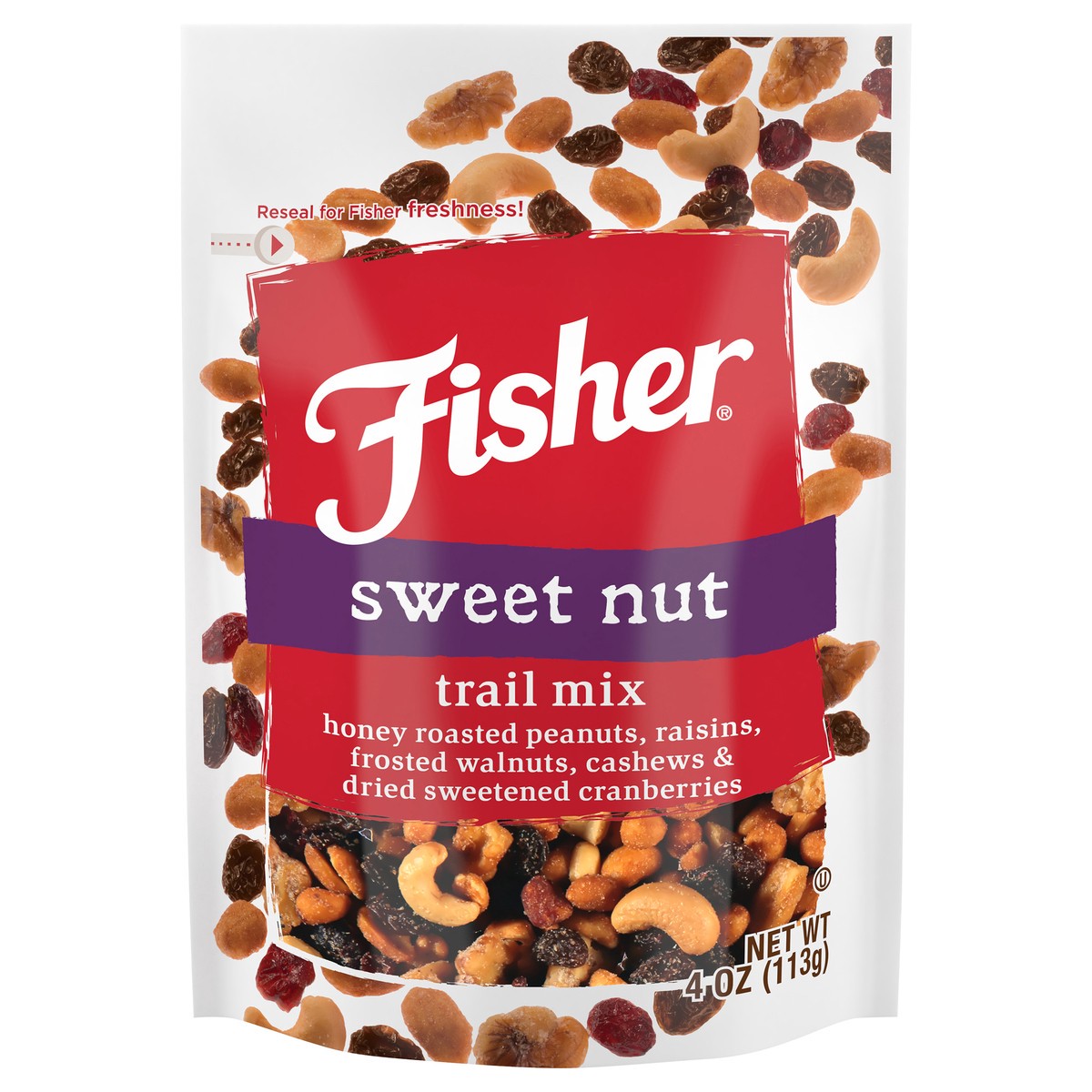 slide 5 of 14, Fisher Trail Mix Sweet, 4 oz