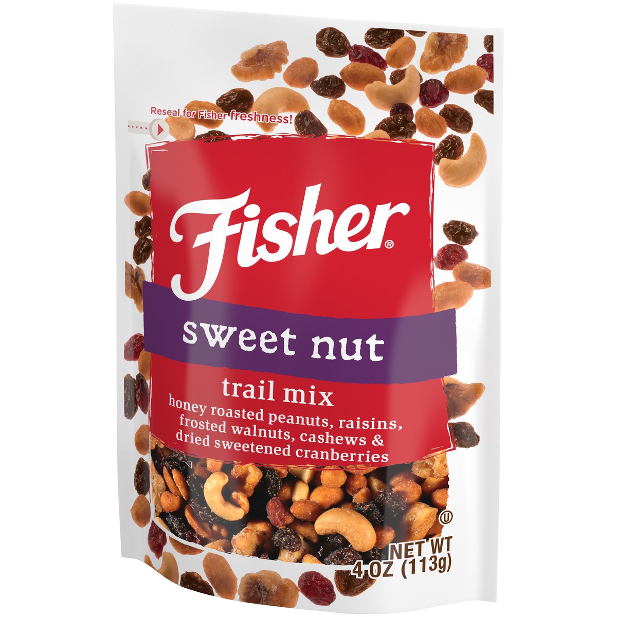 slide 2 of 14, Fisher Trail Mix Sweet, 4 oz