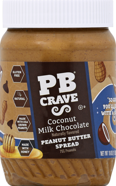 slide 1 of 1, PB Crave Peanut Butter Spread 16 oz, 16 oz