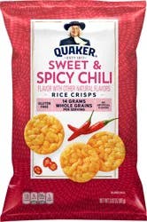 Quaker Rice Crisps, Sweet & Spicy Chili