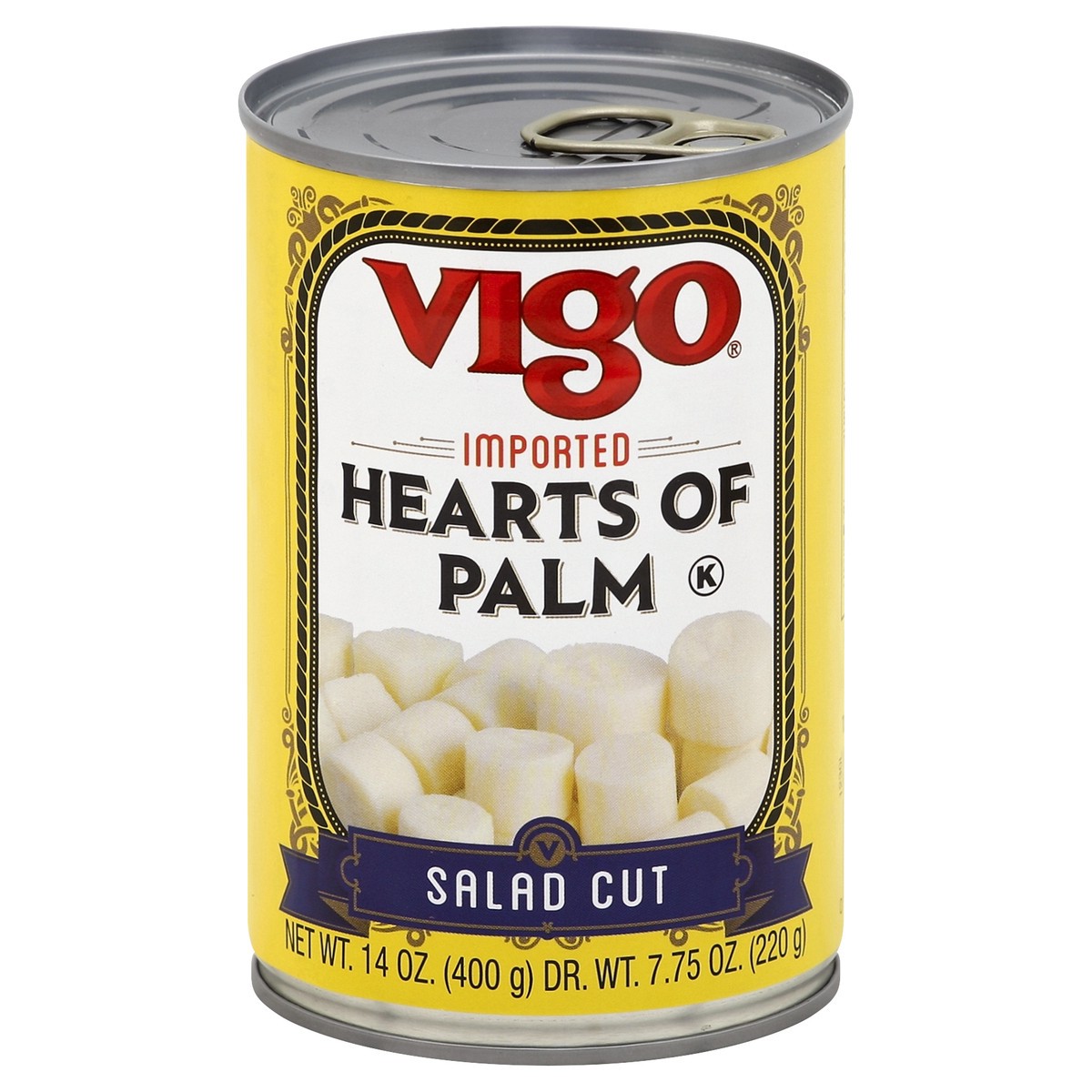 slide 3 of 3, Vigo Imported Salad Cut Hearts of Palm 14 oz, 14 oz