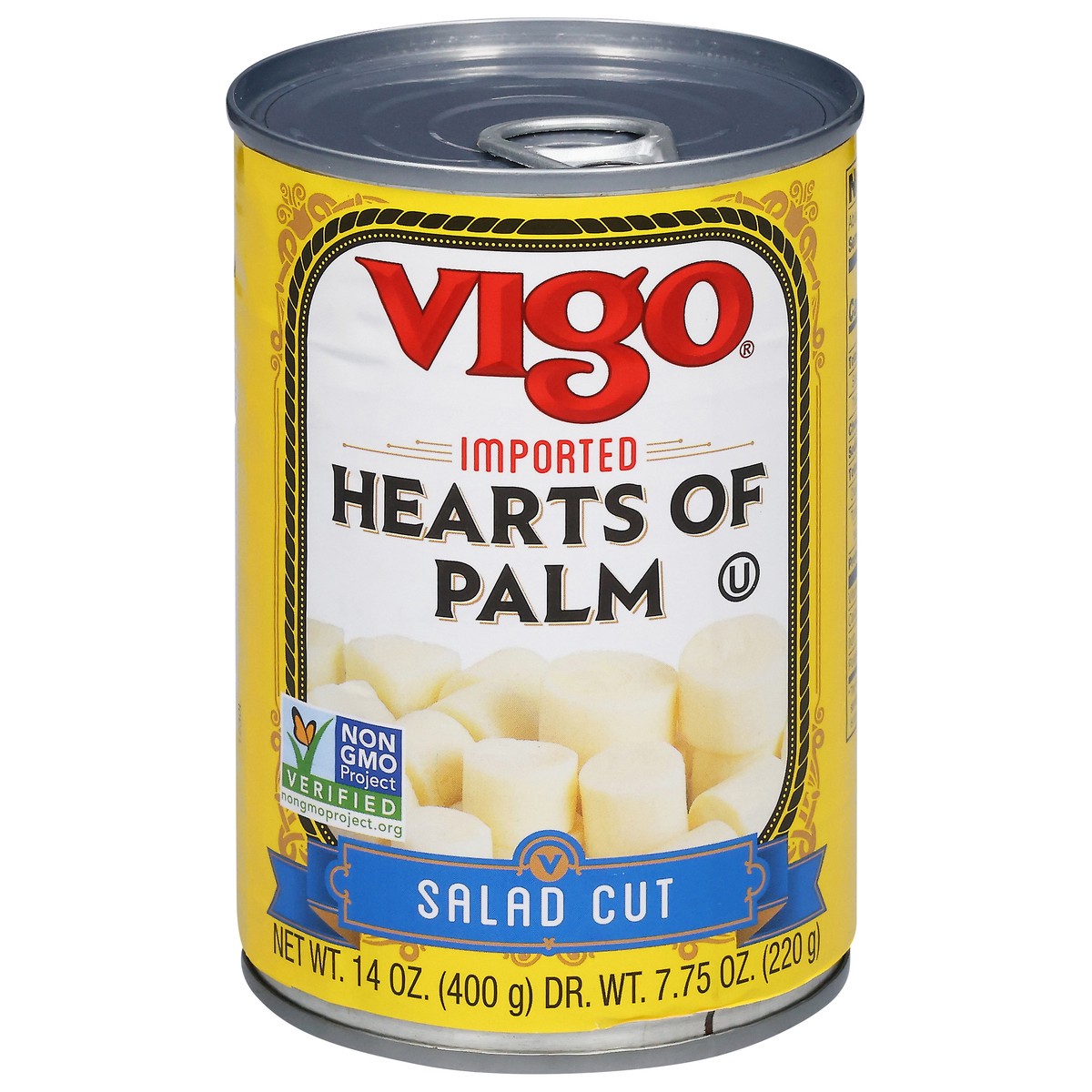 slide 1 of 3, Vigo Imported Salad Cut Hearts of Palm 14 oz, 14 oz