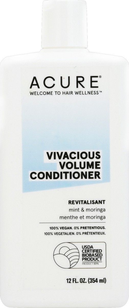 slide 2 of 2, ACURE Vivacious Volume Peppermint Echinacea Conditioner, 12 fl oz