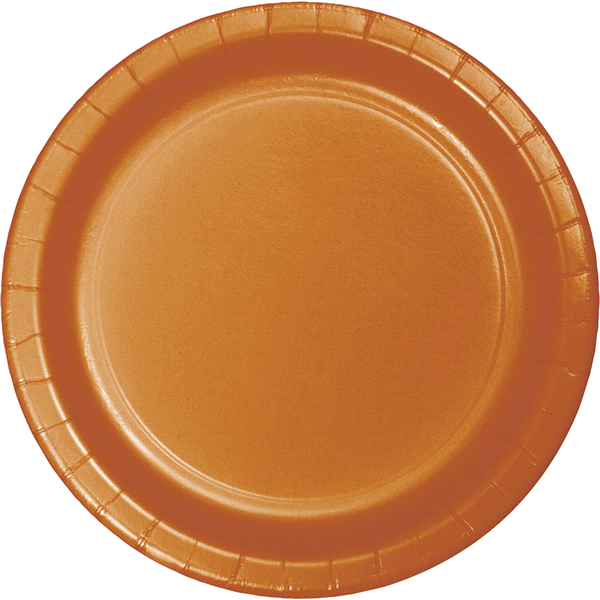 slide 1 of 1, Creative Converting Pumpkin Spice Dinner Plates, 20 ct