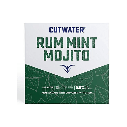 slide 1 of 1, Cutwater Spirits Rum Mint Mojito RTD, 4 ct; 12 oz