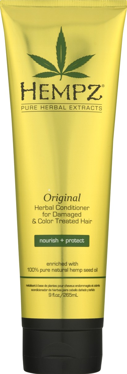 slide 6 of 9, Hempz Nourish + Protect Original Herbal Conditioner 9 oz, 9 oz