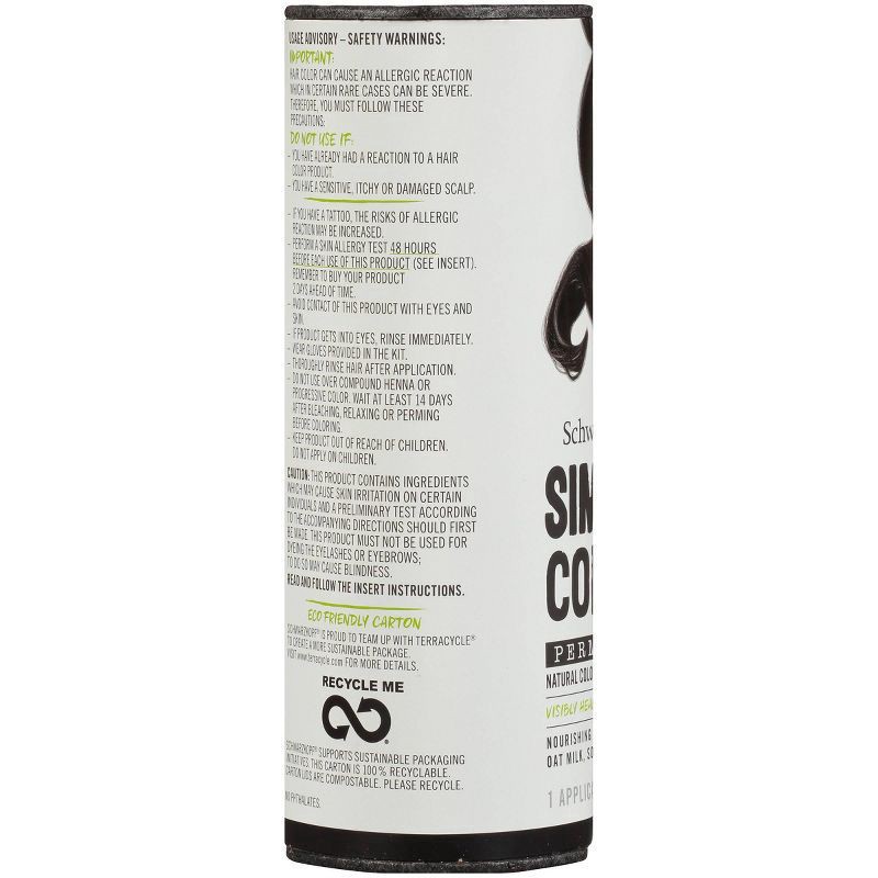 slide 3 of 5, Schwarzkopf Permanent Hair Color - 1.0 Jet Black - 5.7 fl oz, 5.7 fl oz