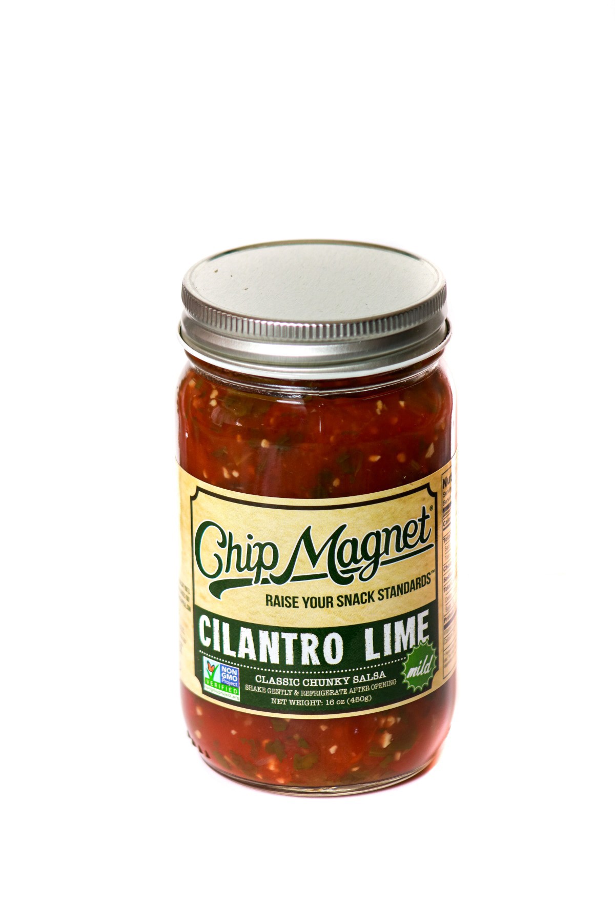 slide 1 of 4, Chip Magnet Cilantro Lime Salsa, 16 oz