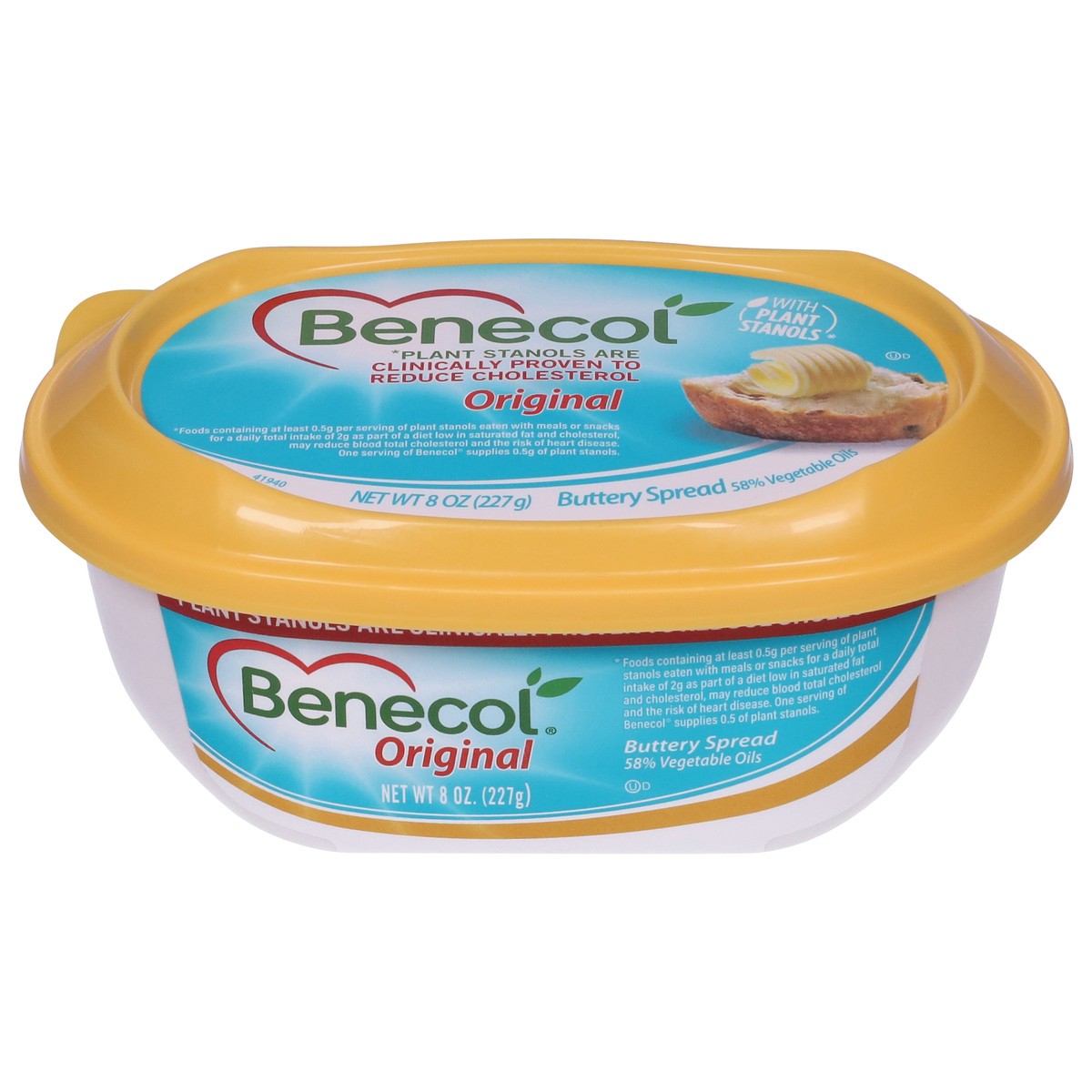 slide 1 of 9, Benecol Original Spread, 8 oz