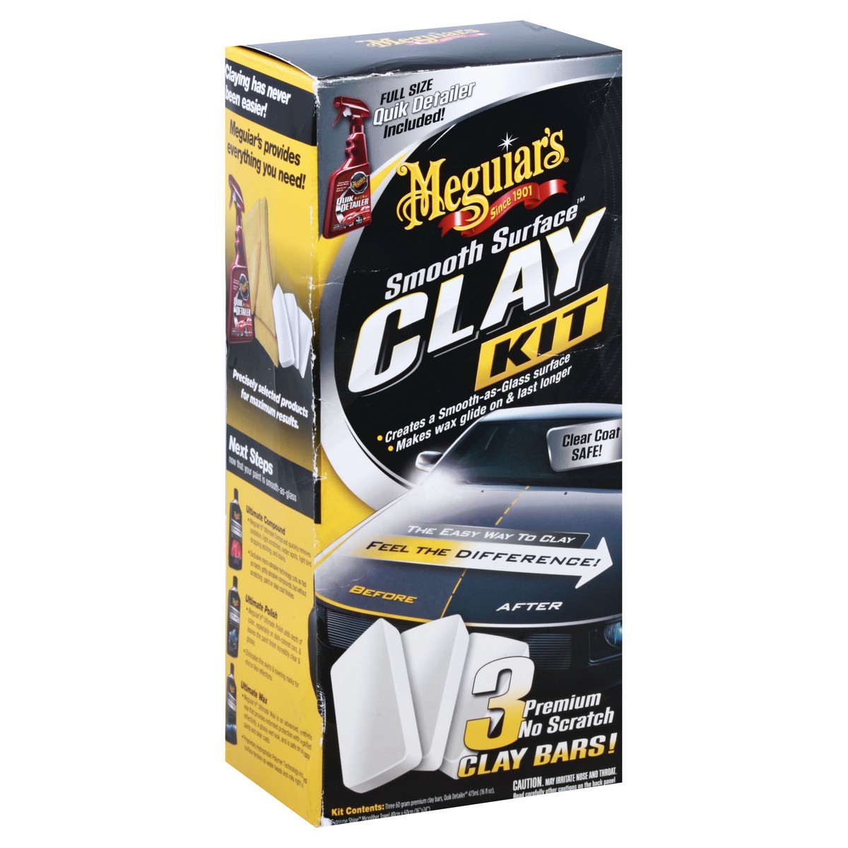 slide 5 of 9, Meguiar's Smooth Surface Clay Kit 1 ea, 1 ct