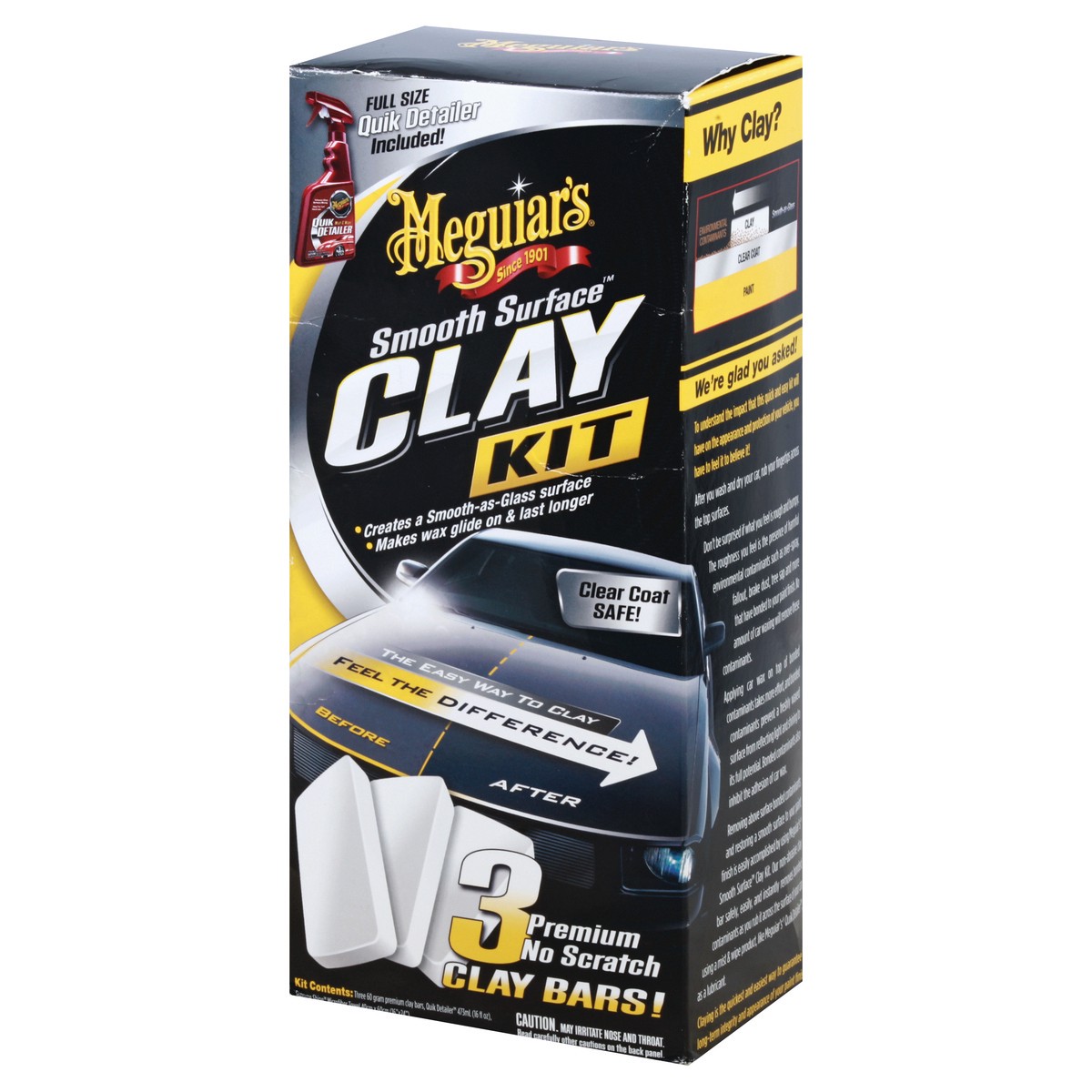 slide 8 of 9, Meguiar's Smooth Surface Clay Kit 1 ea, 1 ct