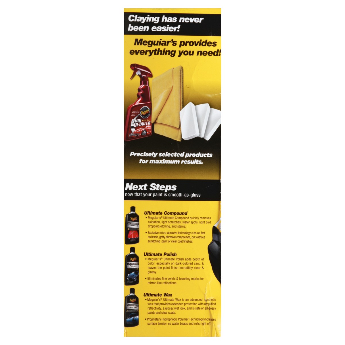 slide 9 of 9, Meguiar's Smooth Surface Clay Kit 1 ea, 1 ct