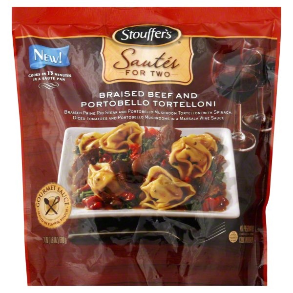 slide 1 of 1, Stouffer's Braised Beef And Portobello, 1 ct