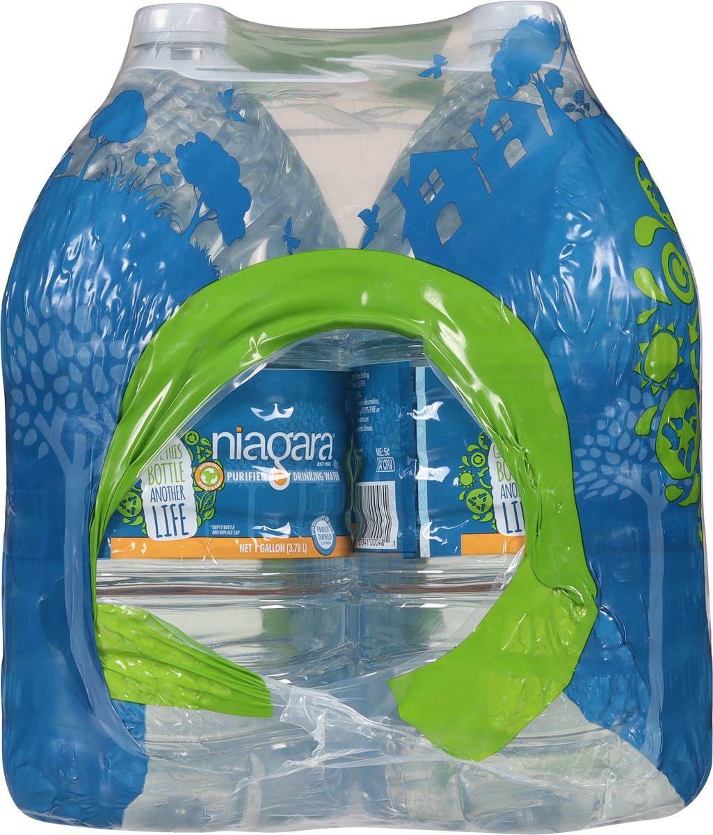 slide 6 of 9, Niagara Purified Drinking Water - 1 Gallon (6 pack), 1 gal