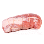 slide 1 of 1, Harris Teeter All Natural Pork Loin Rib End Roast - Bone In, per lb