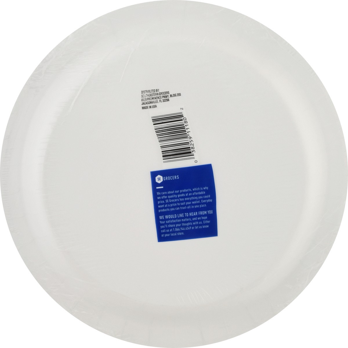 slide 3 of 11, SE Grocers Paper Plates 10 1/16'' Dinner Size Heavy Duty Designer - 24 CT, 24 ct
