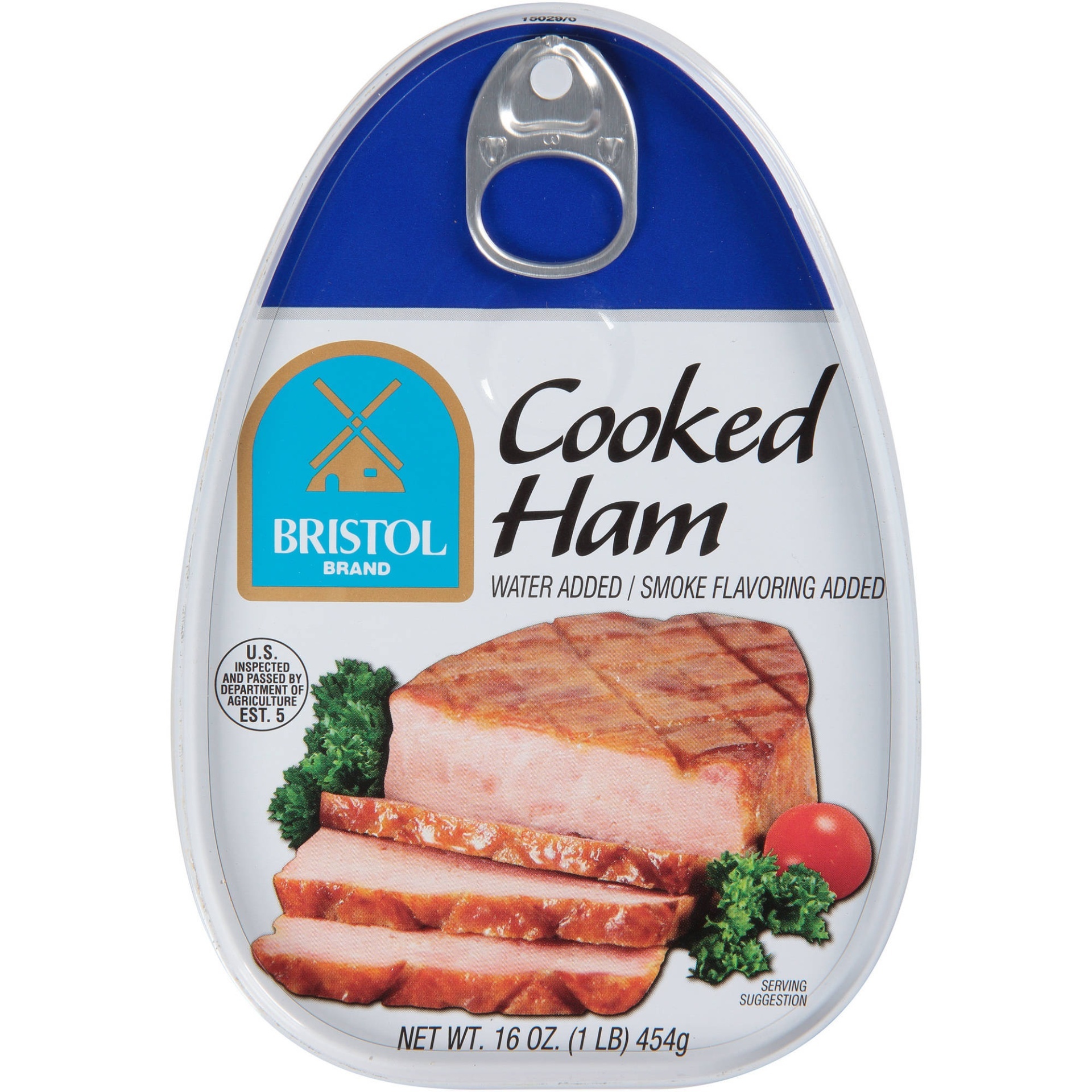 slide 1 of 1, Bristol Brewing Company Cooked Ham With A Smoke Flavoring, 16 oz