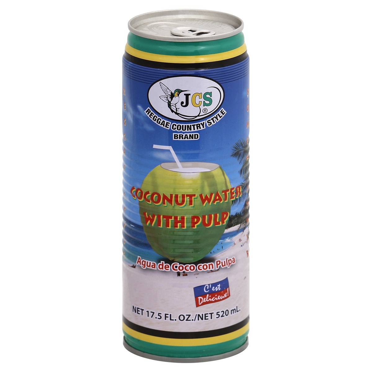 slide 4 of 5, JCS Coconut Water - 17.5 oz, 17.5 oz