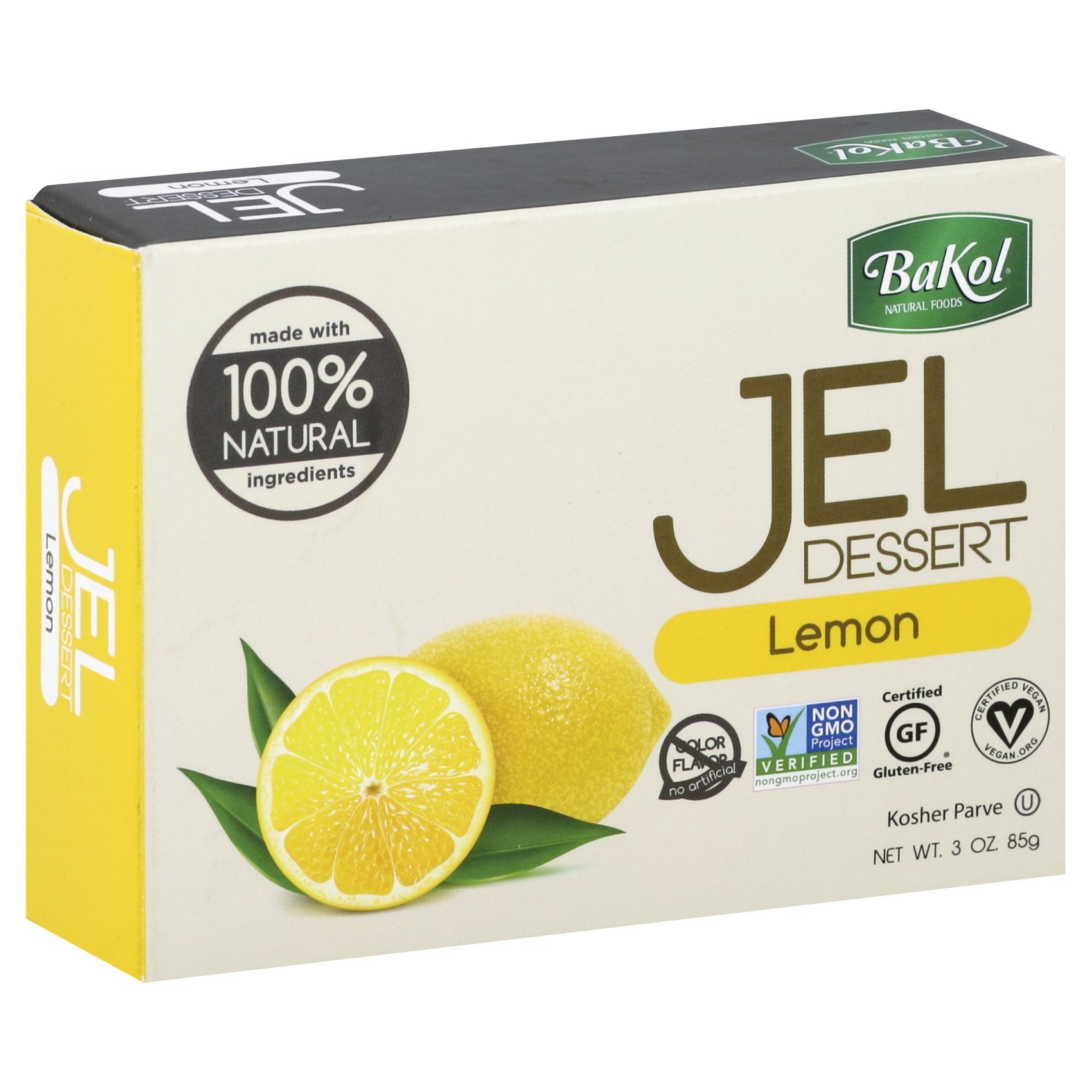 slide 1 of 4, BaKol Jel Dessert 3 oz, 3 oz