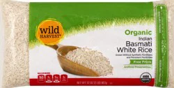 Wild Harvest Basmati White India Organic Rice
