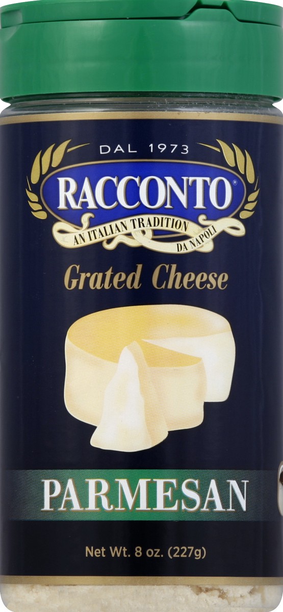 slide 1 of 2, Racconto Grated Cheese 8 oz, 8 oz