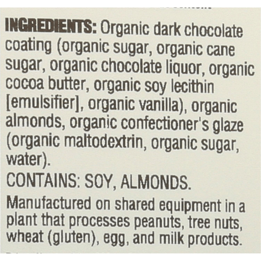 slide 2 of 3, Woodstock Organic Dark Chocolate Almonds 6.5 oz, 6.5 oz