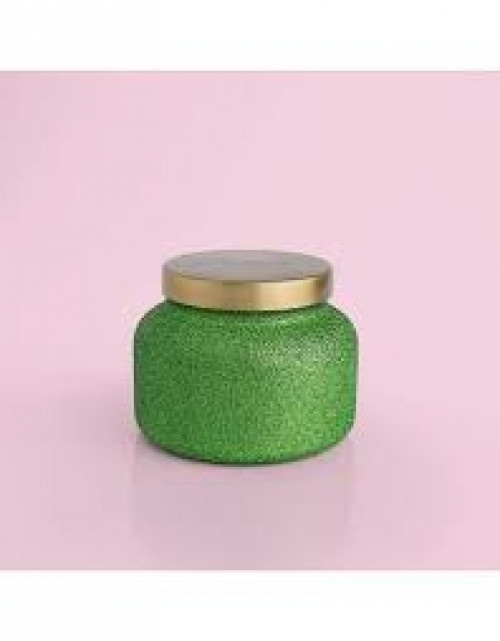 slide 1 of 1, Capri Blue Alpine Juniper Green Glitter Candle 19 Oz, 1 ct