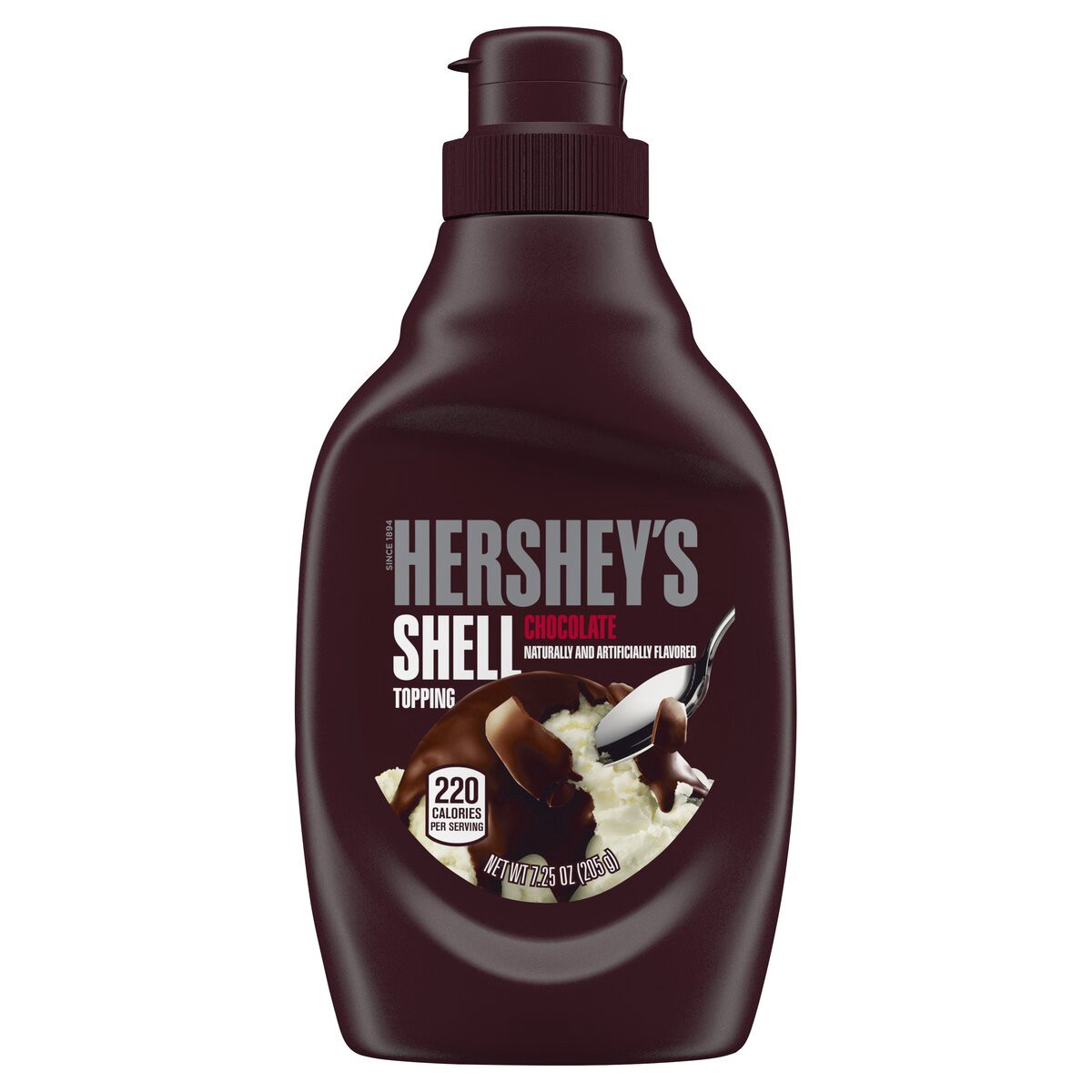 slide 1 of 7, Hershey's Chocolate Shell Topping - 7.25 oz, 7.25 oz