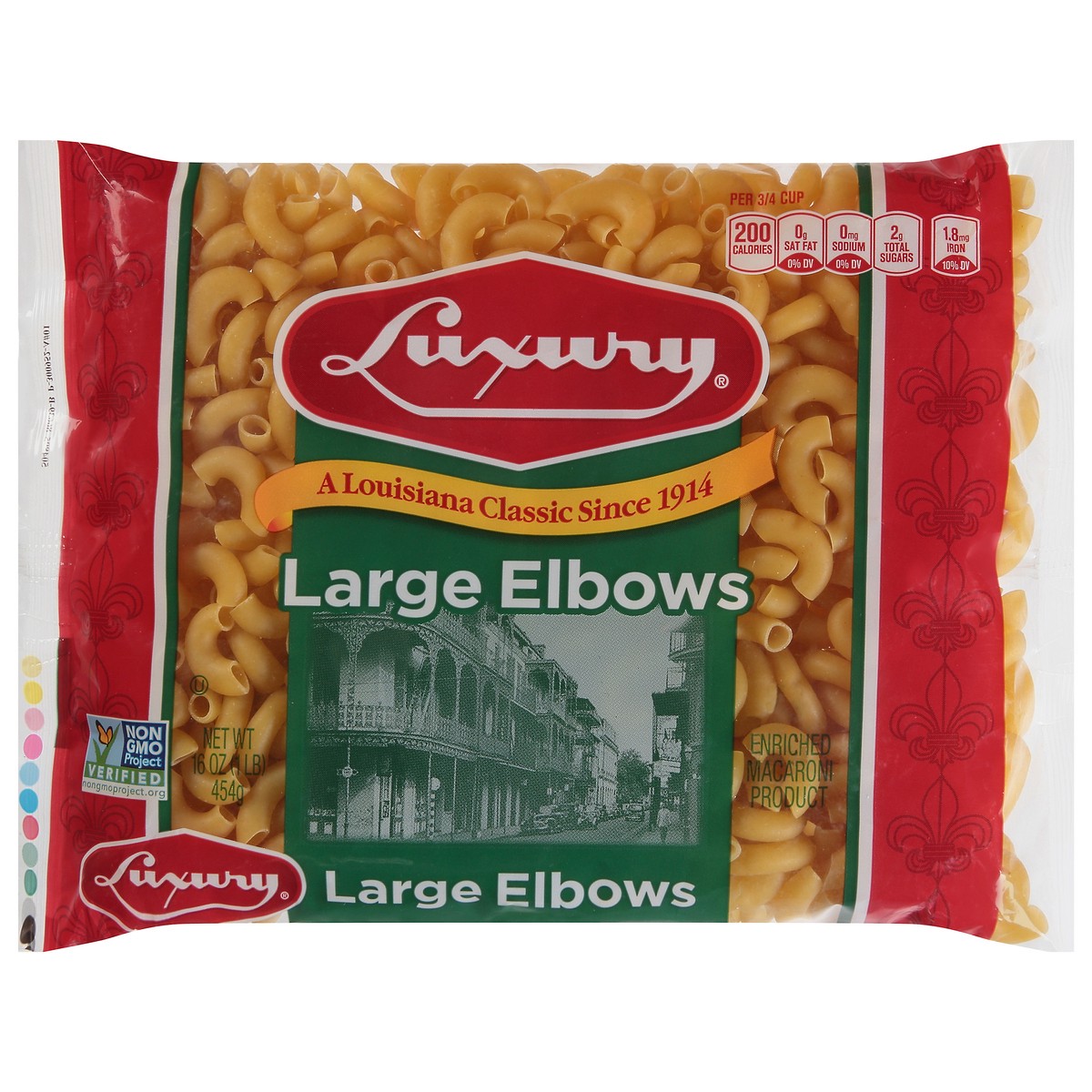 slide 1 of 10, Luxury Large Elbows 16 oz, 16 oz