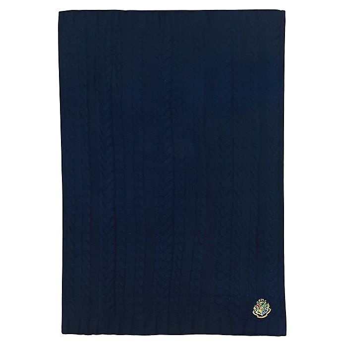 slide 2 of 2, Harry PotterKnitted Blanket - Blue with Gift Box, 1 ct