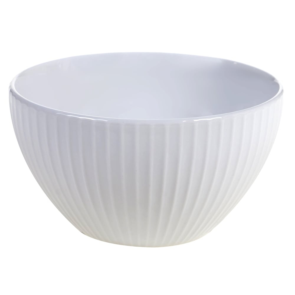 slide 1 of 1, Dash of That Sedani Embossed Bowl - White, 8 in