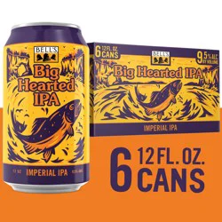 Bell's Big Hearted IPA Beer, 6 Pack, 12 fl oz Cans