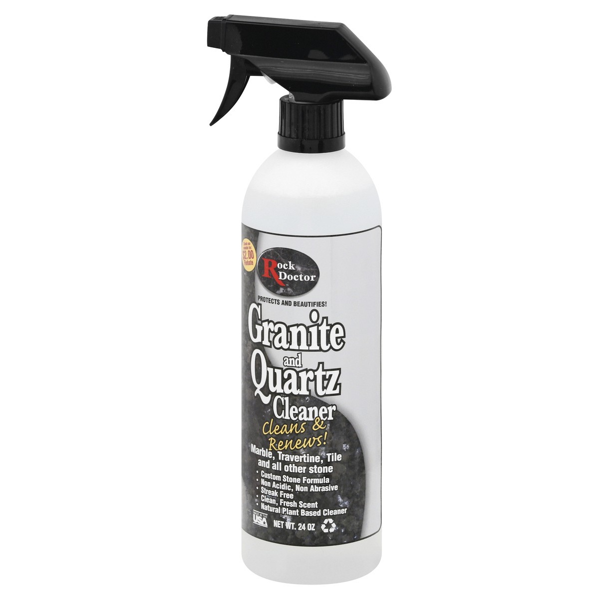 slide 10 of 12, Rock Doctor Granite and Quartz Cleaner 24 oz, 24 oz