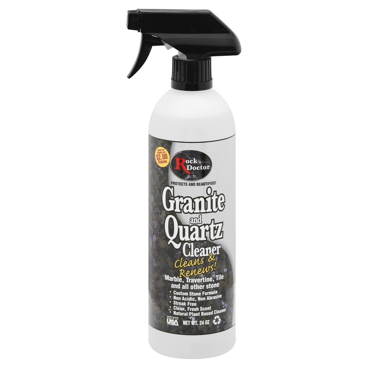 slide 6 of 12, Rock Doctor Granite and Quartz Cleaner 24 oz, 24 oz