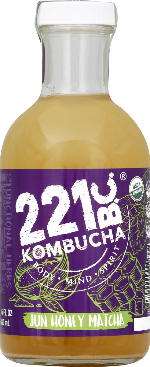 slide 1 of 8, Kombucha 221 B.C. Kombucha - 16 oz, 16 oz