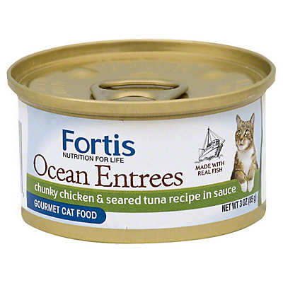 slide 1 of 1, Fortis Cat Food 3 oz, 3 oz