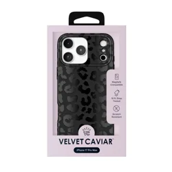 Velvet Caviar Black Leo iPhone 17 Pro Max
