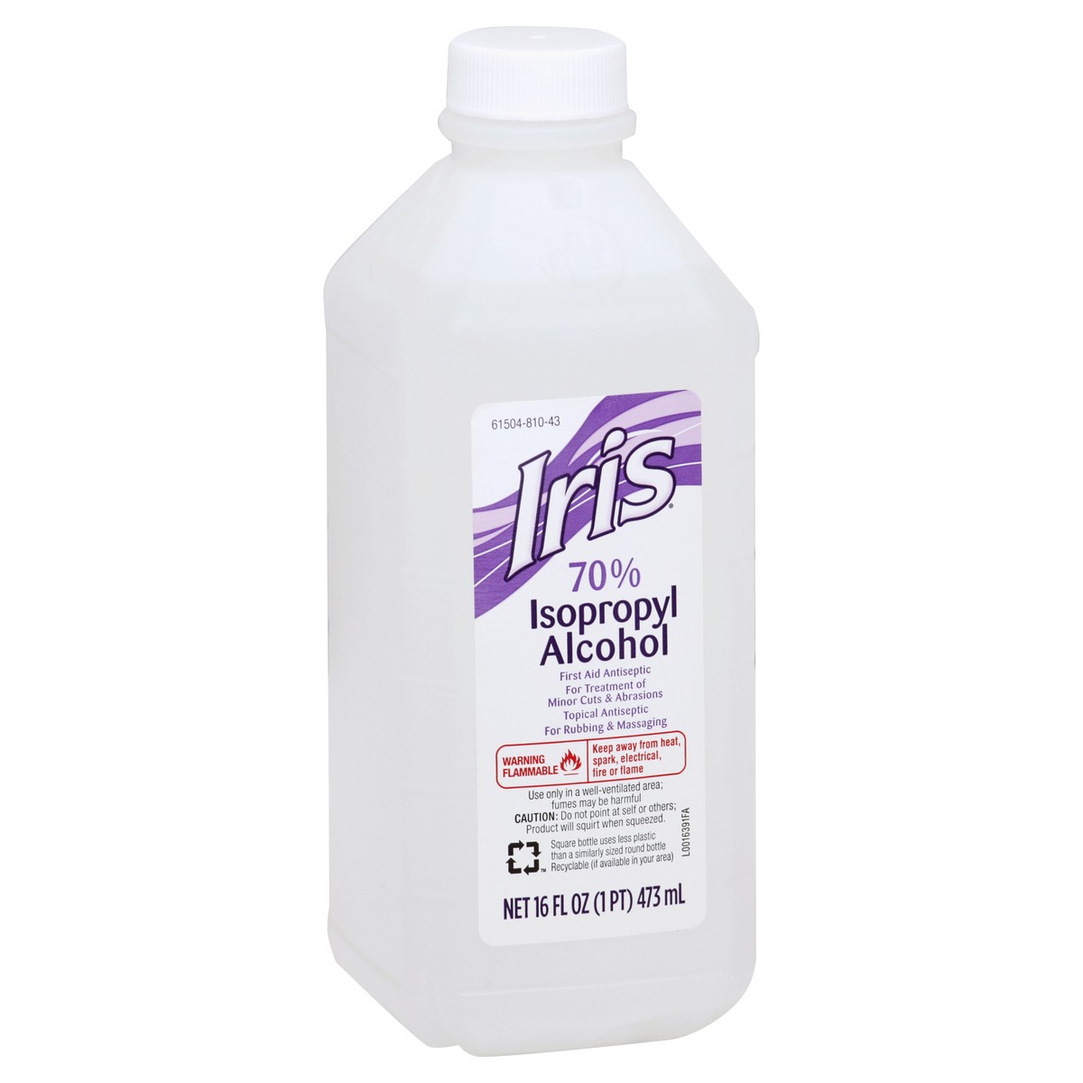 slide 4 of 8, IRIS Isopropyl Alcohol 16 oz, 16 oz