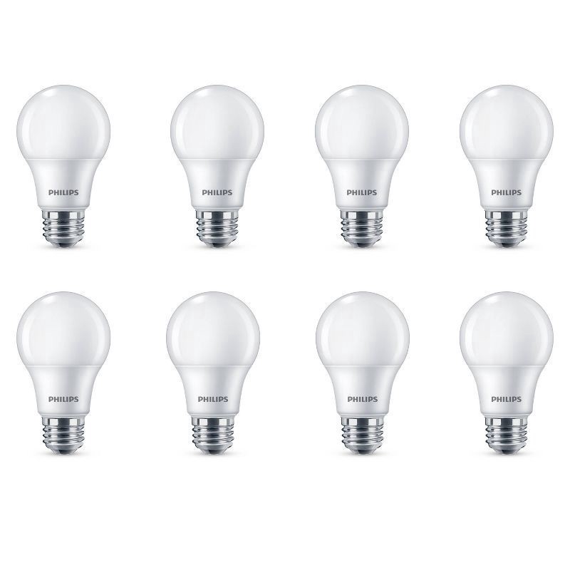 slide 4 of 5, Philips LED 60W Frosted Daylight Non-Dim A19 8P (non-T20), 1 ct