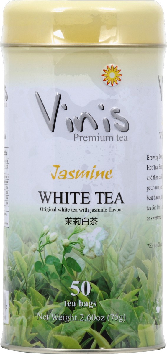 slide 2 of 2, Vinis Jasmine White Tea - 50 ct, 50 ct
